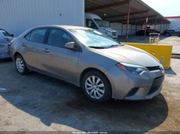  Salvage Toyota Corolla