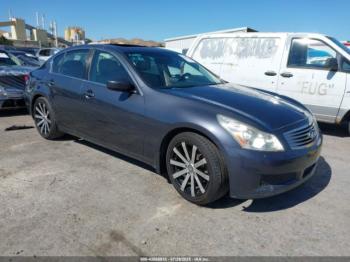  Salvage INFINITI G37