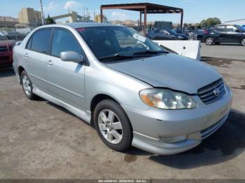  Salvage Toyota Corolla