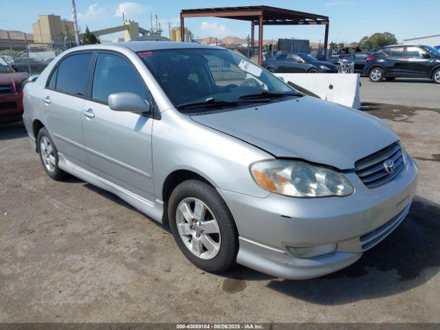  Salvage Toyota Corolla