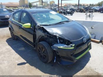  Salvage Toyota Prius c