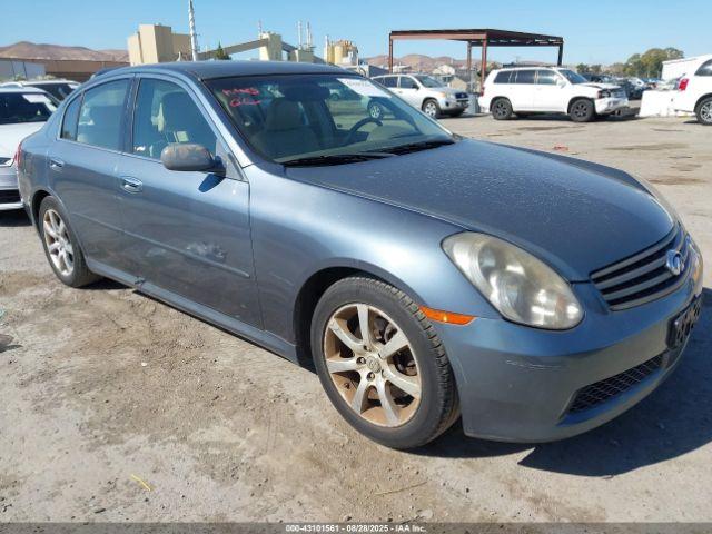  Salvage INFINITI G35