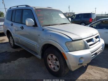  Salvage Mitsubishi Montero