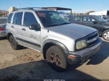  Salvage Chevrolet Tracker