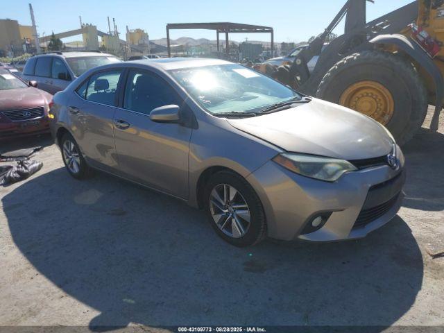  Salvage Toyota Corolla
