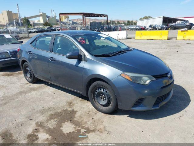  Salvage Toyota Corolla