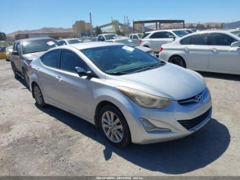  Salvage Hyundai ELANTRA