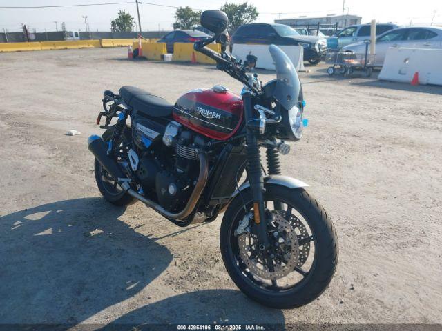  Salvage Triumph Motorcycle Speed Twin