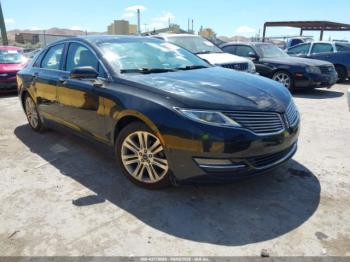  Salvage Lincoln MKZ Hybrid