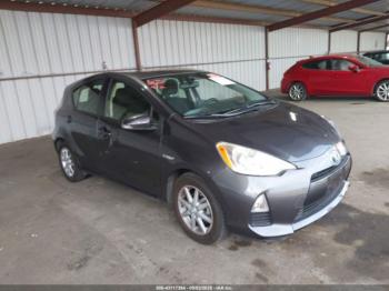  Salvage Toyota Prius c