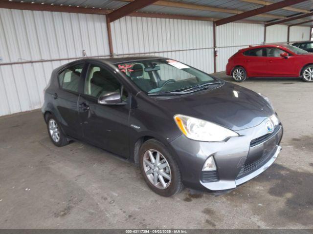  Salvage Toyota Prius c