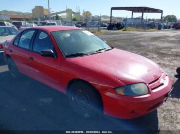  Salvage Chevrolet Cavalier