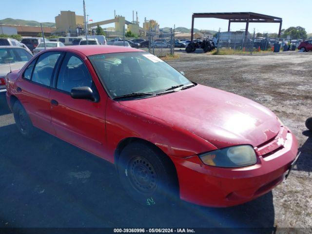  Salvage Chevrolet Cavalier
