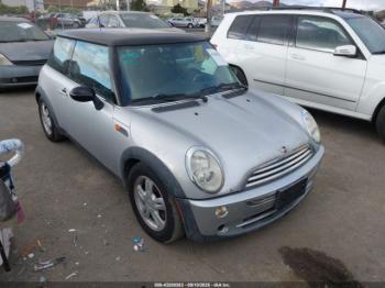  Salvage MINI Cooper