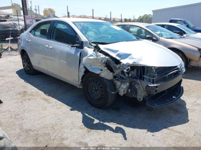  Salvage Toyota Corolla
