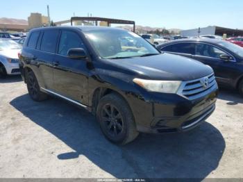  Salvage Toyota Highlander