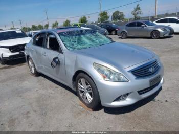  Salvage INFINITI G37