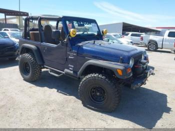  Salvage Jeep Wrangler