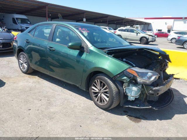  Salvage Toyota Corolla