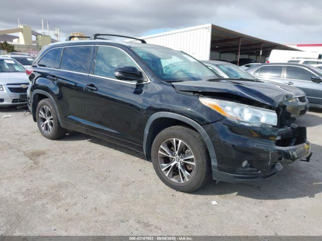  Salvage Toyota Highlander