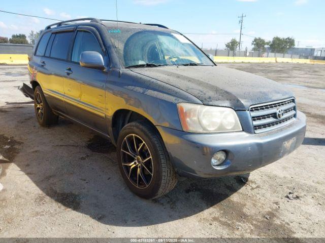  Salvage Toyota Highlander