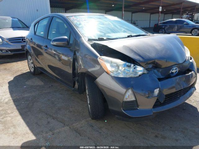  Salvage Toyota Prius c
