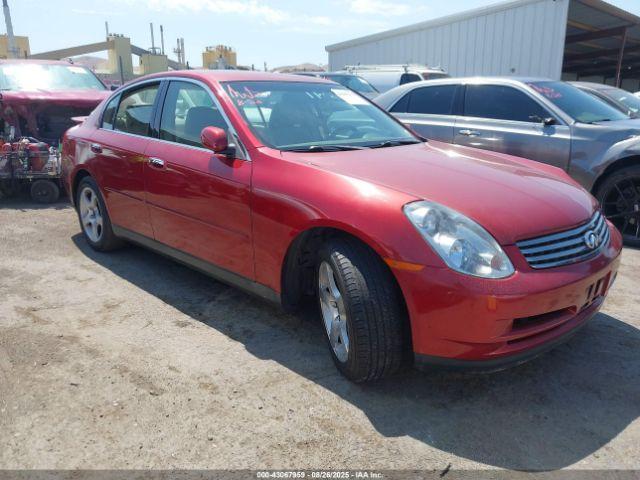  Salvage INFINITI G35