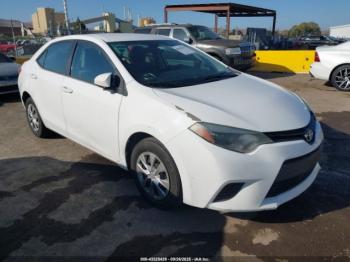  Salvage Toyota Corolla