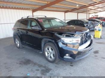  Salvage Toyota Highlander
