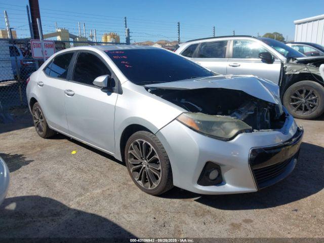  Salvage Toyota Corolla