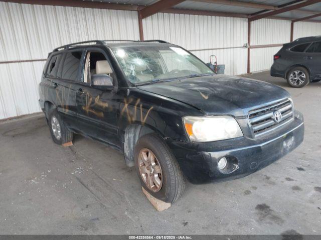  Salvage Toyota Highlander