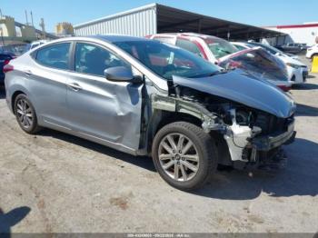  Salvage Hyundai ELANTRA