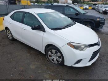  Salvage Toyota Corolla
