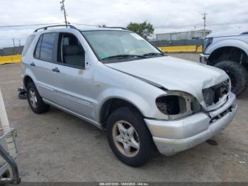  Salvage Mercedes-Benz M-Class