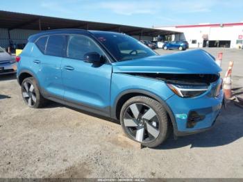  Salvage Volvo Xc40 Recharge Pure Electr