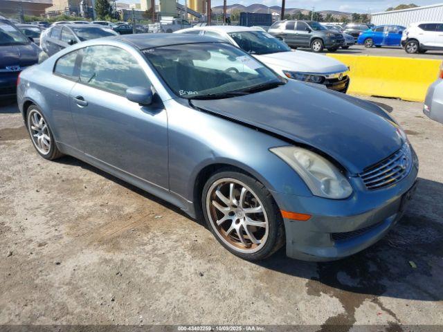  Salvage INFINITI G35