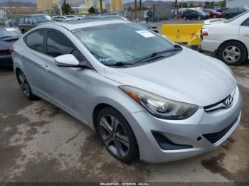 Salvage Hyundai ELANTRA