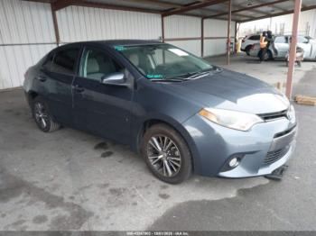  Salvage Toyota Corolla