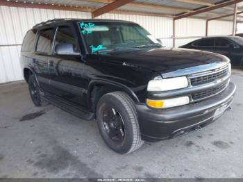  Salvage Chevrolet Tahoe