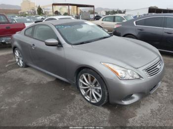  Salvage INFINITI G37