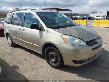  Salvage Toyota Sienna