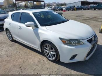  Salvage Lexus Ct