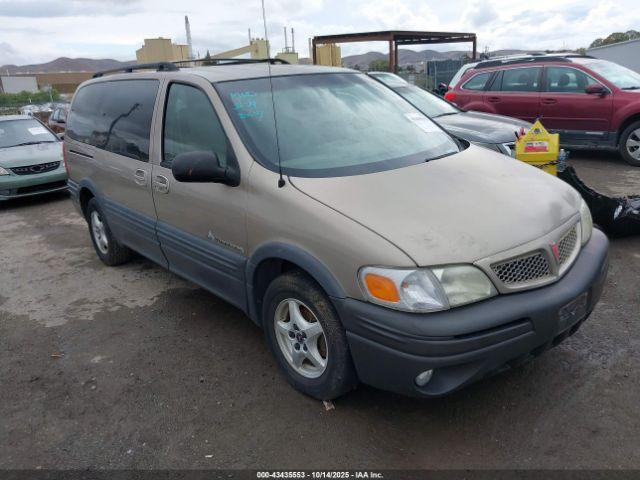  Salvage Pontiac Montana