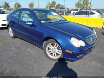  Salvage Mercedes-Benz C-Class