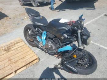  Salvage Yamaha Fz07a