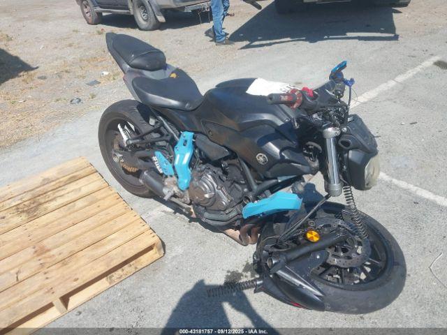  Salvage Yamaha Fz07a