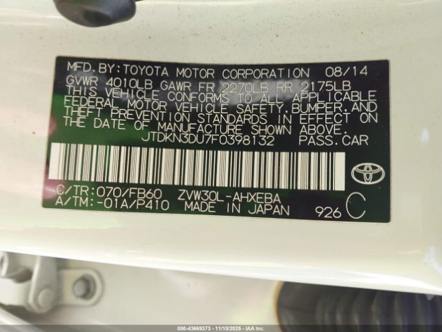 Toyota Prius Two Image 7