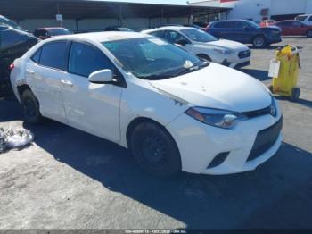  Salvage Toyota Corolla