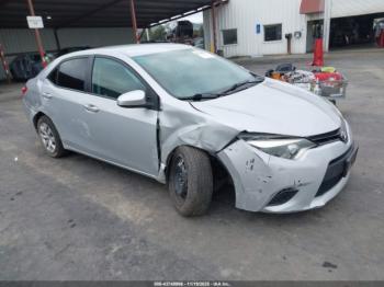  Salvage Toyota Corolla
