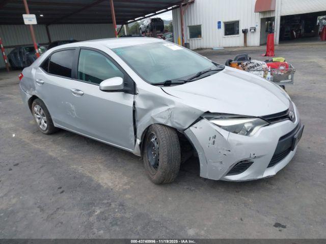  Salvage Toyota Corolla